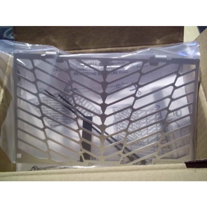 Protezione Radiatore Per Ducati Multistrada 950/1200/1260 - In Lega Di Alluminio Nero