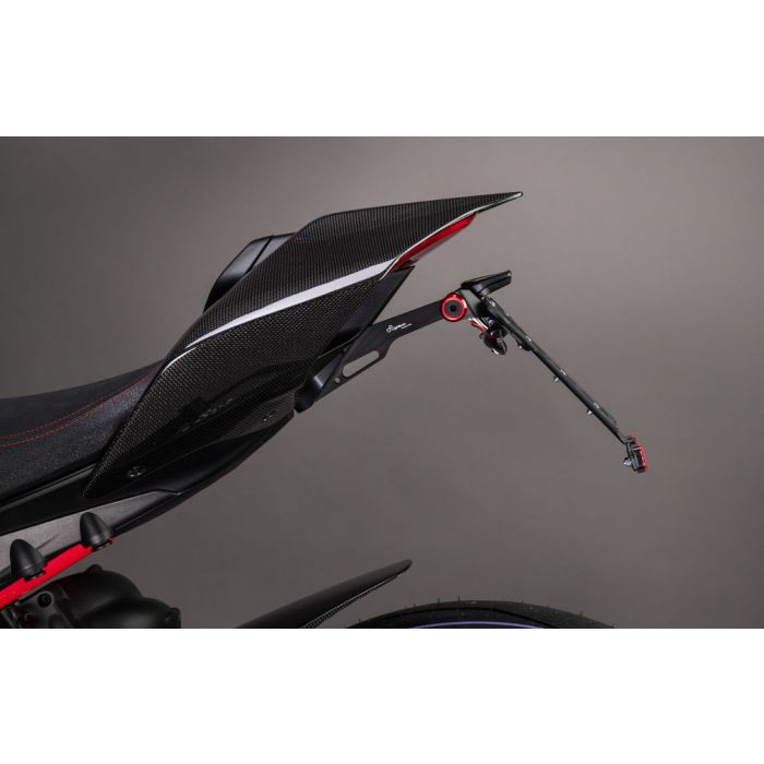 Supporto Portatarga CNC Per Ducati Panigale - Regolabile Con Luce LED, Per 899, 959, 1199, 1299 E Modelli S