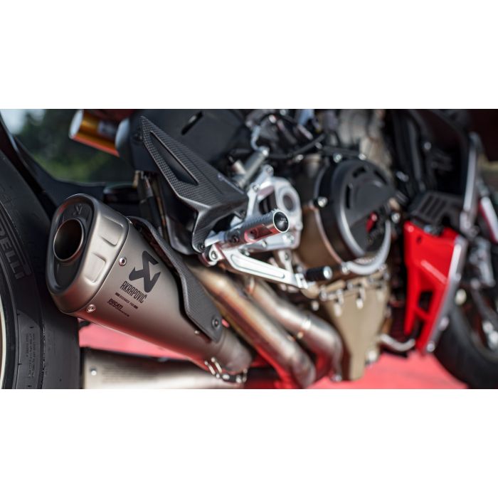 Scarico Completo Akrapovic Titanio con mappa per Ducati Streetfighter V4 Store Ducati Lodi