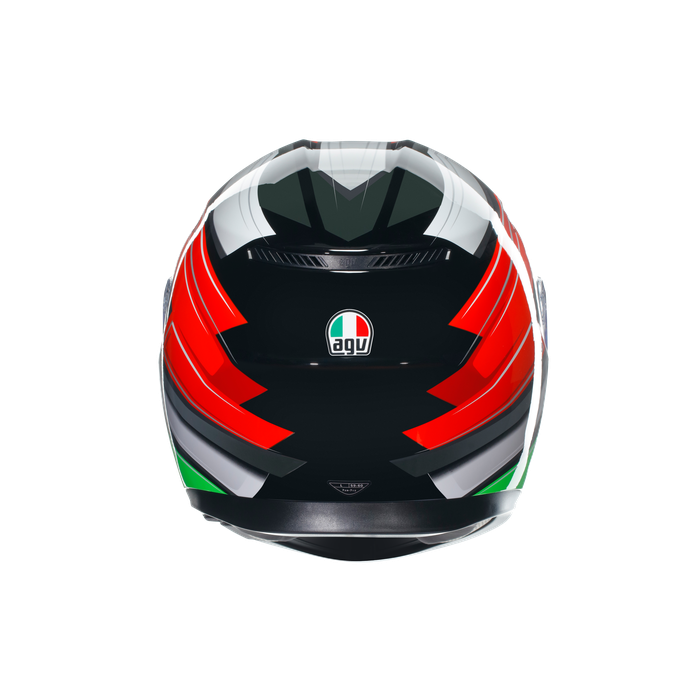 Casco Agv K3 wing black italy | Store Ducati Lodi