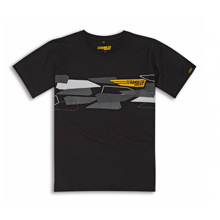 T Shirt Ducati Scrambler Wing nero Store Ducati Lodi