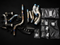 Gruppo di scarico completo racing in titanio Akrapovic con mappa per Panigale V4 My 25 e V4 R My 26 - usato