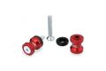 Nottolini rossi Cnc Racing 8 mm supporto cavalletto forchette per Ducati Multistrada 950, V2 my 25, 1200 Enduro e V4, Desert X,  Sbk 999, Panigale V4 My 25 e Streetfighter V4 My 25