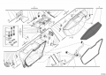 Kit serrature e chiavi per bauletto e borse laterali in plastica per Ducati Multistrada 1200 (010/014) - DA ORDINARE