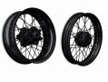 Cerchi a raggi in alluminio mozzo nero per Ducati Scrambler 800 tutte ( NO CAFE' RACER NO 400 ) - da ordinare