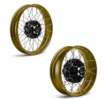 Cerchi a raggi oro mozzo nero per Ducati Multistrada V4 tutte e Rally - da ordinare