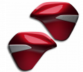 Cover valigie laterali burning red per Ducati X Diavel V4 - da ordinare