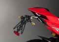 Portatarga Lightech regolabile per Ducati Panigale V4 My 25 Streetfighter V4 My 25 Panigale V2 My 25 e Streetfighter V2 My 25