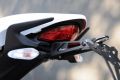 Portatarga Lightech regolabile per Ducati Monster 1200 fino al 2016 e 821 fino al 2017