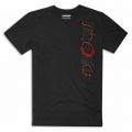 T SHIRT DUCATI SKILINE NERA 