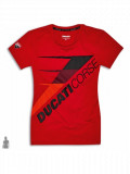 T-SHIRT DC SPEED DONNA  ROSSA