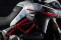 Cover BORSE LATERALI bianco lucido per Ducati Multistrada 950 Gp