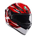 CASCO AGV K1 S LION/BLACK/RED/WHITE