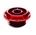 Tappo carico olio Ducati by Rizoma rosso