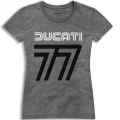 T - SHIRT DUCATI  77 LADY