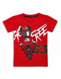 NEW T - SHIRT  BAMBINO  DUCATI  DUAL PECCO 