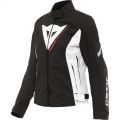 Giacca Dainese Veloce D Dry blck white lava red lady