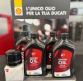 Kit 3 litri olio Shell Advance Genuine Ducati 15W 50  filtro 44440421B e rondelle per Ducati 698 Mono