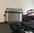 Top case bauletto in Alluminio 38 Lt. completo di spalliera e piastra per Ducati Scrambler 1100 1100 Pro - usato