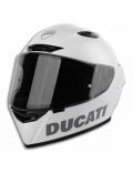 Casco Ducati suomy Logo Artic Matt White - Visera Chiara
