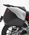 Cover white per borse laterali in plastica per Ducati Multistrada V4 
