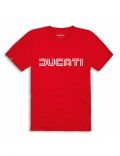 t shirt ducatiana 80 s red