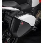 Cover rosse per borse laterali in plastica per Ducati Multistrada V4 Rs