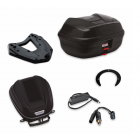 Urban pack per Ducati Multistrada V4 fino al 2024 e V4 Rally ( bauletto, borsa da serbatoio 5l, prese Usb, piastra bauletto ) 