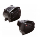 Borse laterali in plastica per Ducati Multistrada V4 da My 25 e Rally da My 26 da abbinare a cover dedicati  ( staffe incluse ) 