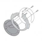 Flangia Givi per borse tanklock per Ducati Monster 1200/821 S4r S2r Sbk 848/1098/1198  - usato