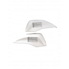 Cover borse laterali in plastica Iceber white livery per Ducati Multistrada V4 Rs tutte