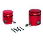 Serbatoi liquido frizione e freno rosso Ducati by Rizoma ( acquistare gli adattatori separatamente ) - da ordinare