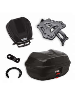 Urban pack ( top case-piastra-borsa da serbatoio ) da abbinare a cover colorati per Ducati Multistrada V2 2025