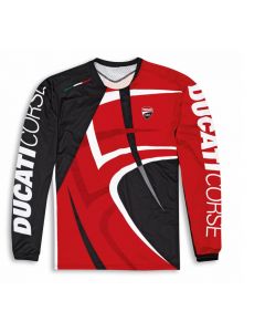 Shirt tecnica Mtb V2 manica lunga mountain bike bici Ducati Corse
