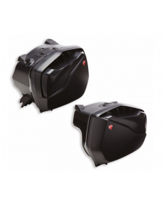 Borse laterali in plastica (con staffe) per Ducati Multistrada V4 ( fino al 2024 ) V4Rs e Rally