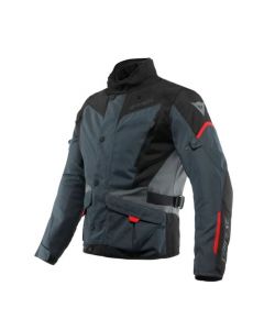 Giacca Dainese Tempest 3  D Dry Ebony/Black/Lava-Red
