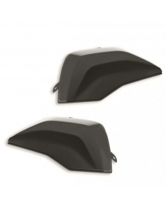 Cover borse laterali in plastica storm green per Ducati Multistrada V2 My 25