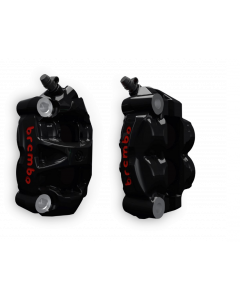 Pinze colorate nero per Ducati Panigale V2 My 25, Streetfighter V2 My 25 e Hypermotard V2