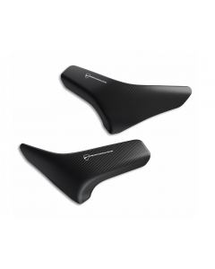 Protezioni laterali in carbonio per serbatoio Ducati Panigale V4 my 25 e Streetfighter V4 my 25