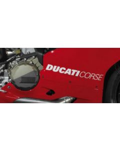 Adesivi Ducati Corse con dima specifica per 1199 899 Panigale ( per 1299 959 leggere la descrizione )