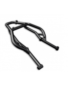 Telaietto e piastra in alluminio per top case in acciaio per Ducati Desert X V2