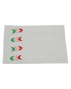 Adesivi Marchesini forged Bianco