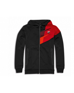 FELPA CON CAPPUCCIO DC SPEED DONNA