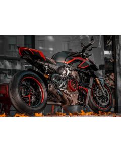 Cnc Racing carter trasparente monocolore per frizioni ad olio Ducati Streetfighter V4 ( leggere bene )
