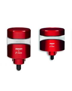 Serbatoi wave liquido frizione e freno rosso (ACQUISTARE GLI ADATTATORI SEPARATAMENTE )