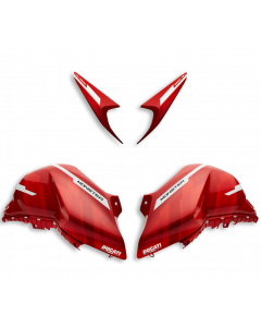 Set personalizzazione Gp ( cover serbatoio e fianchetti sella ) per Ducati Monster 937 rosso - da ordinare