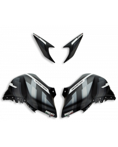 Set personalizzazione Gp ( cover serbatoio e fianchetti sella ) per Ducati Monster 937 dark