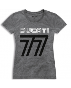 T - SHIRT DUCATI  77 LADY