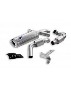Gruppo di scarico Termignoni completo titanio racing con mappa Performance per Ducati Multistrada 1260 - da ordinare