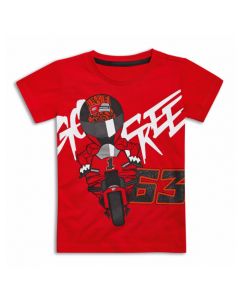 NEW T - SHIRT  BAMBINO  DUCATI  DUAL PECCO 
